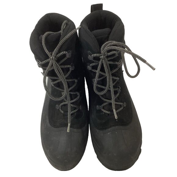 Columbia Cascadian Summit II Men\'s Sz 13 Black Water Resistant Hiking BM1226-010 main image 6